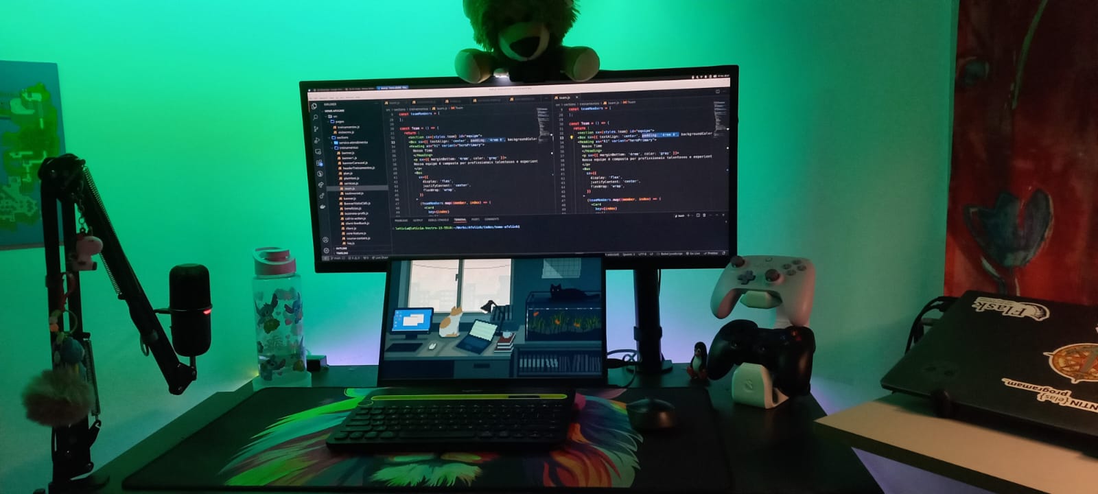 foto de um setup